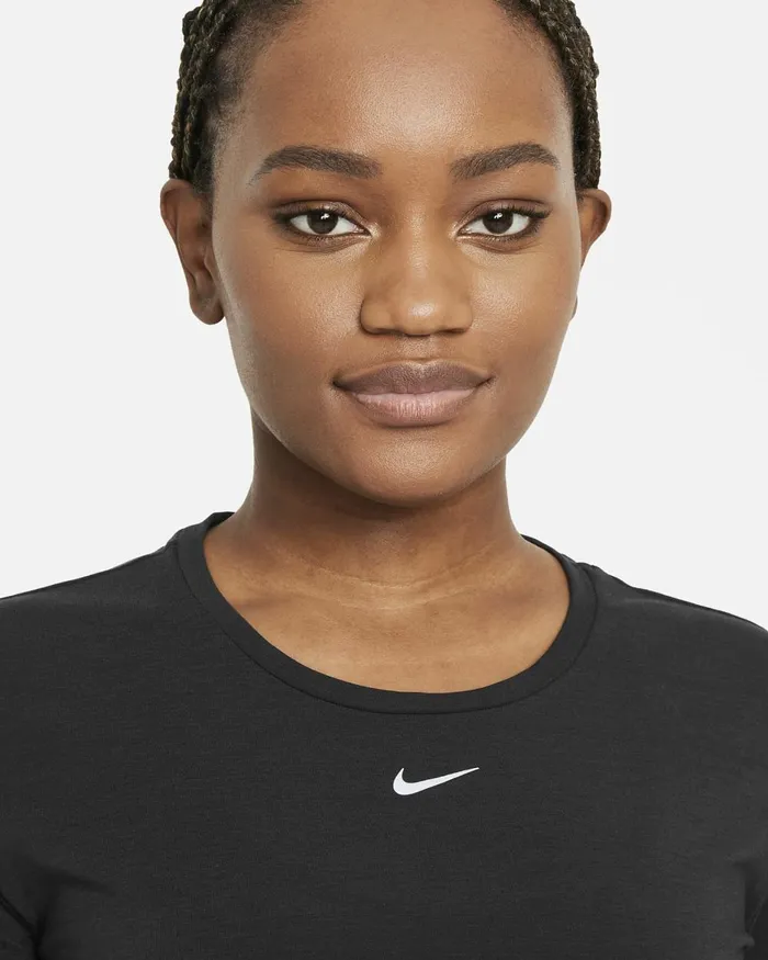 Women Nike All Clothing DriFIT UV One Luxe Black