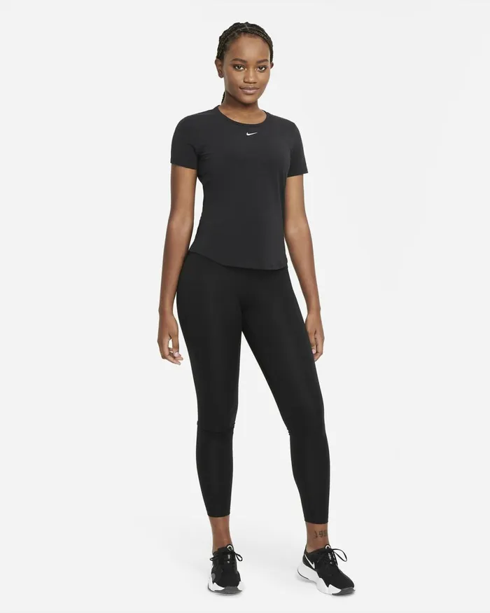 Women Nike All Clothing DriFIT UV One Luxe Black