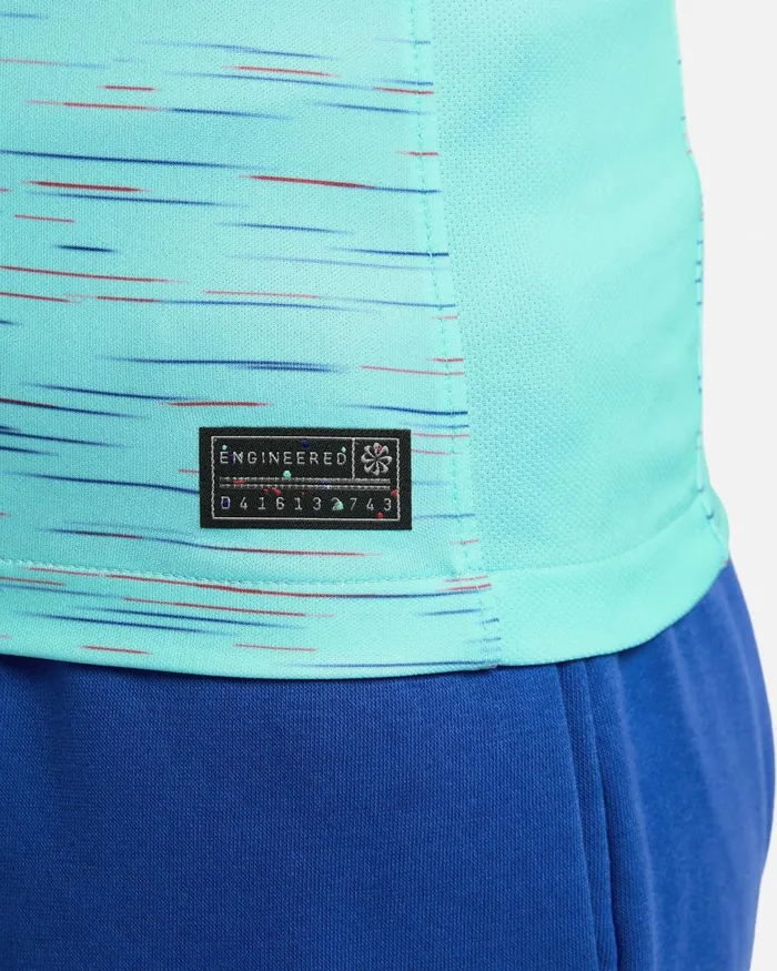 Women Nike All Clothing FC Barcelona 202324 Stadium Third Light Aquaroyal Blueuniversity Redblack
