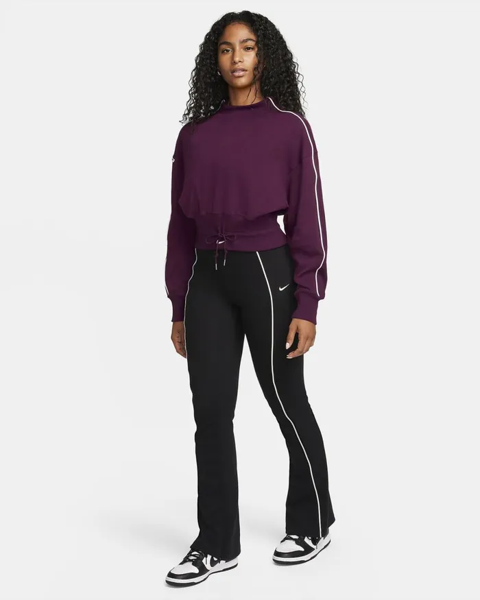 Women Nike All Clothing Sportswear Collection Bordeauxsummit White