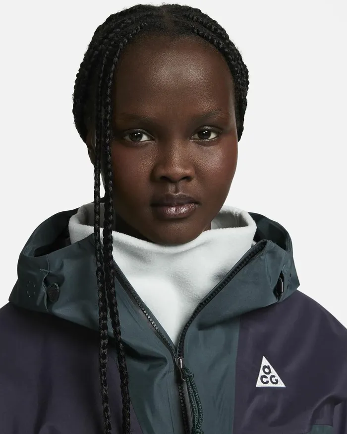Women Nike All Clothing StormFIT ADV ACG 039Chain Of Craters039 Faded Sprucegridironmica Greensummit White