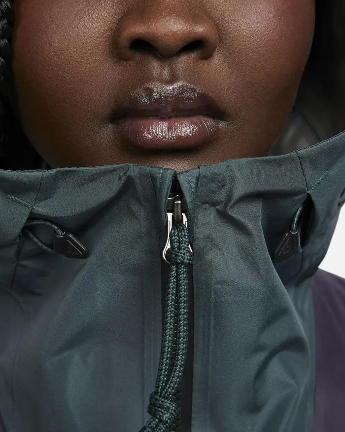 Women Nike All Clothing StormFIT ADV ACG 039Chain Of Craters039 Faded Sprucegridironmica Greensummit White