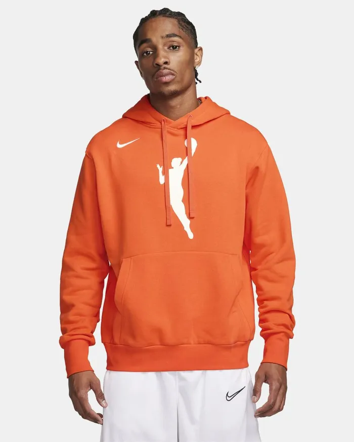 Women Nike All Clothing WNBA Brilliant Orangewhite