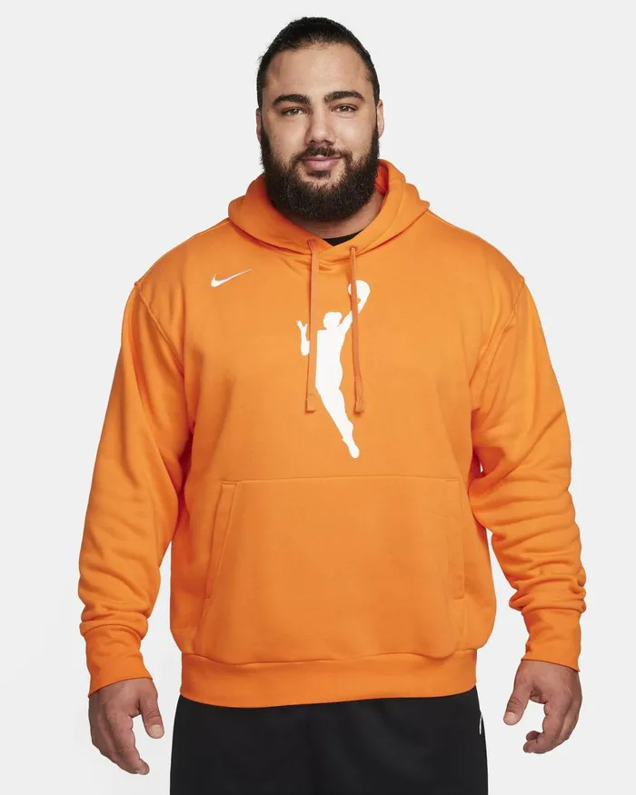 Women Nike All Clothing WNBA Brilliant Orangewhite