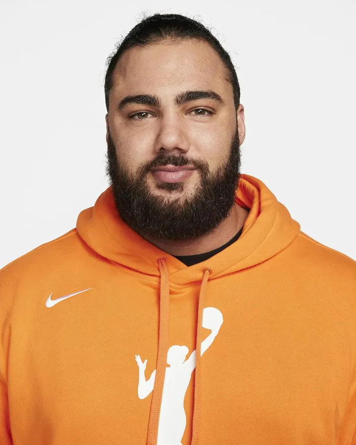 Women Nike All Clothing WNBA Brilliant Orangewhite