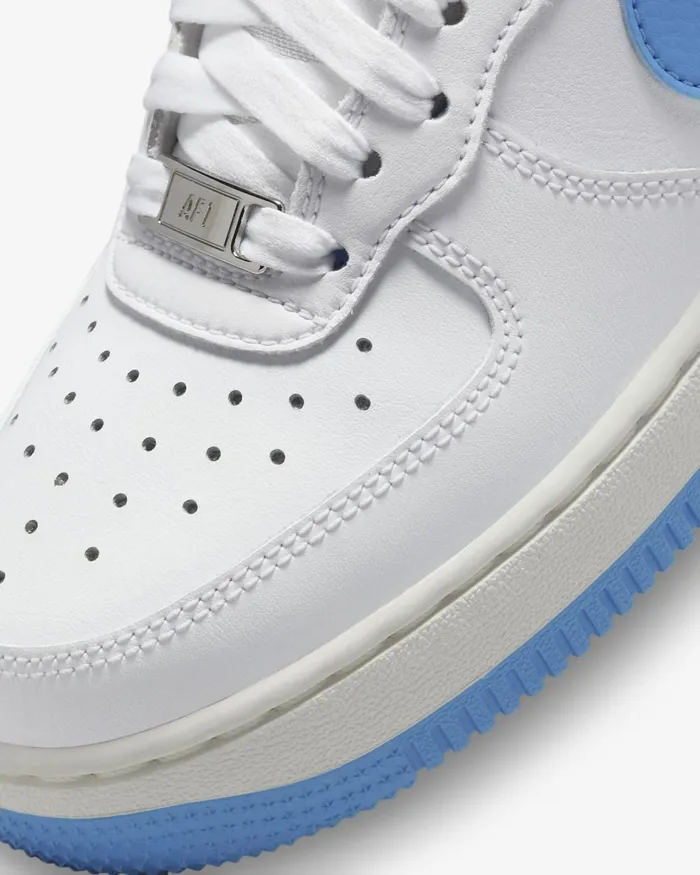 Women Nike All Shoes Air Force 1 High Original Whitesailuniversity Blue