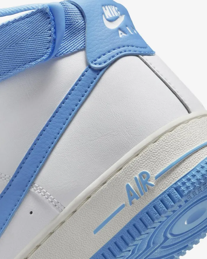 Women Nike All Shoes Air Force 1 High Original Whitesailuniversity Blue