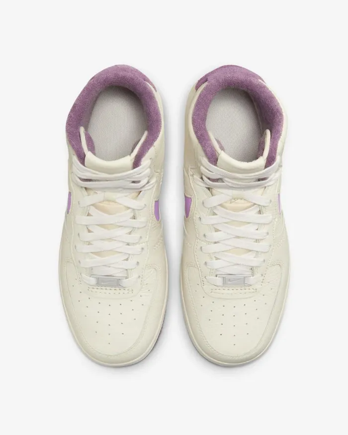 Women Nike All Shoes Air Force 1 Sculpt Pale Ivoryviolet Dustphantomrush Fuchsia