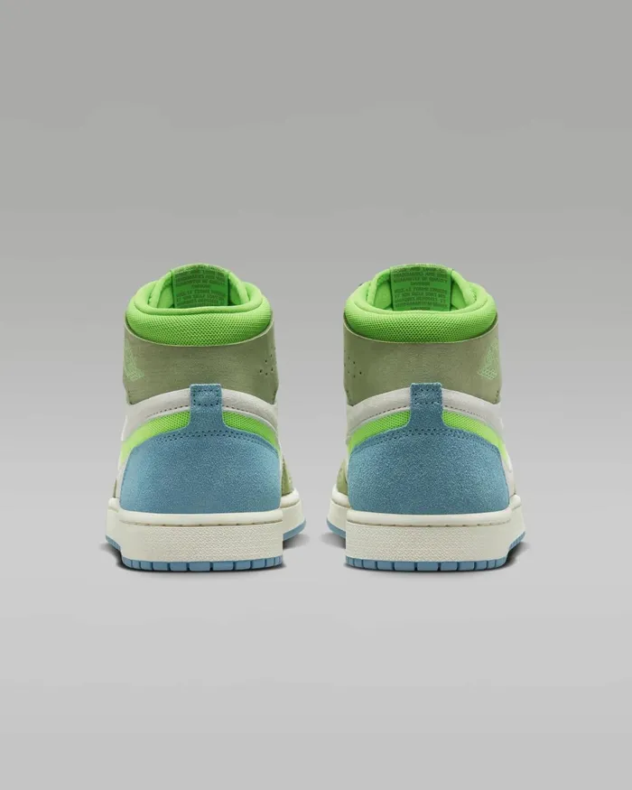 Women Nike All Shoes Air Jordan 1 Zoom CMFT 2 Ceruleanoil Greenphantomgreen Strike