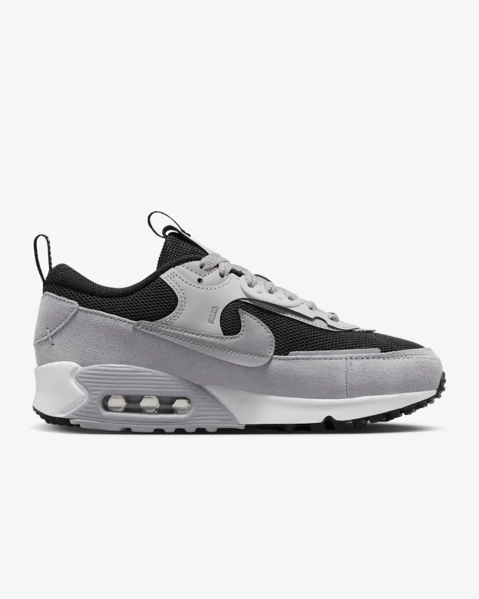 Women Nike All Shoes Air Max 90 Futura Pewterblackwhitepewter
