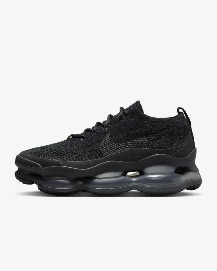Women Nike All Shoes Air Max Scorpion Flyknit Blackblackblackanthracite