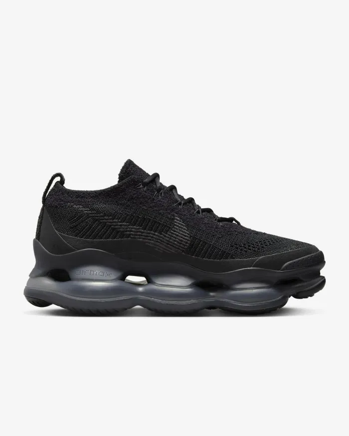 Women Nike All Shoes Air Max Scorpion Flyknit Blackblackblackanthracite