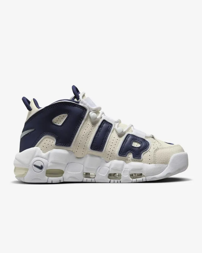 Women Nike All Shoes Air More Uptempo Coconut Milkwhitemidnight Navy