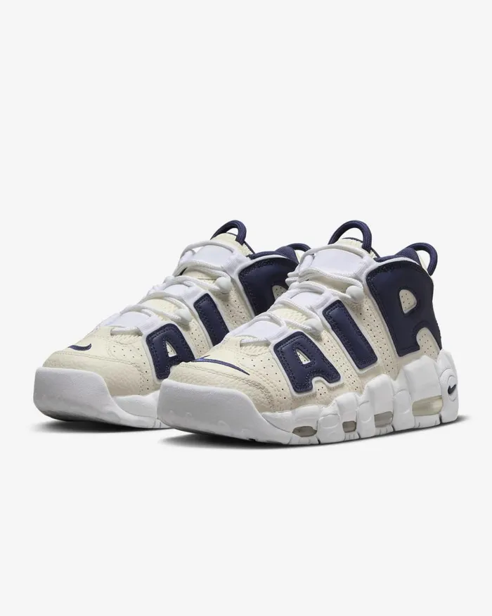 Women Nike All Shoes Air More Uptempo Coconut Milkwhitemidnight Navy
