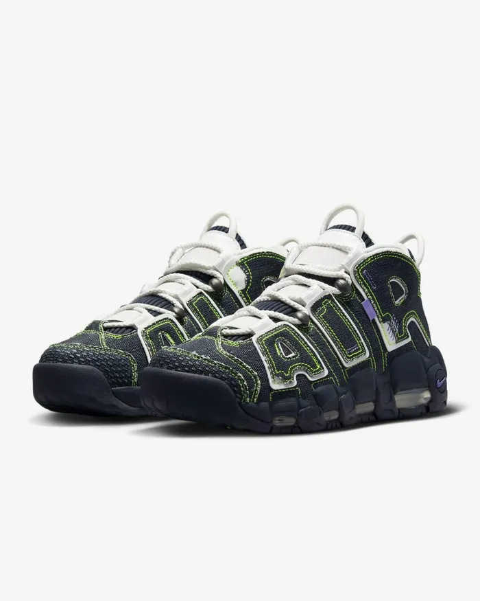 Women Nike All Shoes Air More Uptempo X Serena Williams Design Crew Dark Obsidianspace Purplevoltsummit White