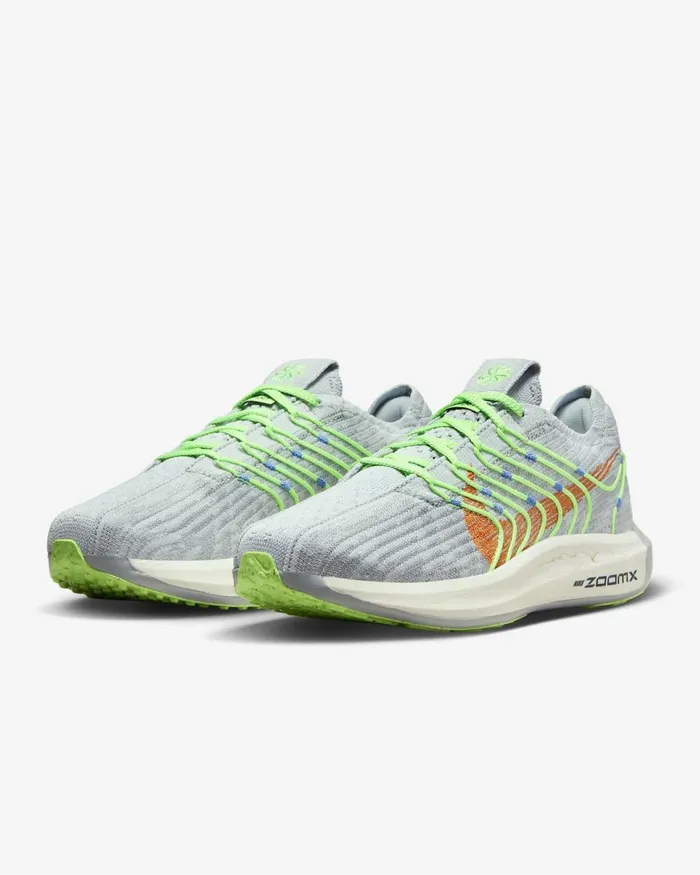 Women Nike All Shoes Pegasus Turbo Pure Platinumwolf Greylime Blastbright Mandarin