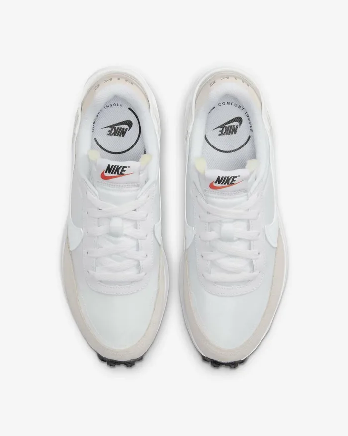 Women Nike All Shoes Waffle Debut Whiteblackorangewhite