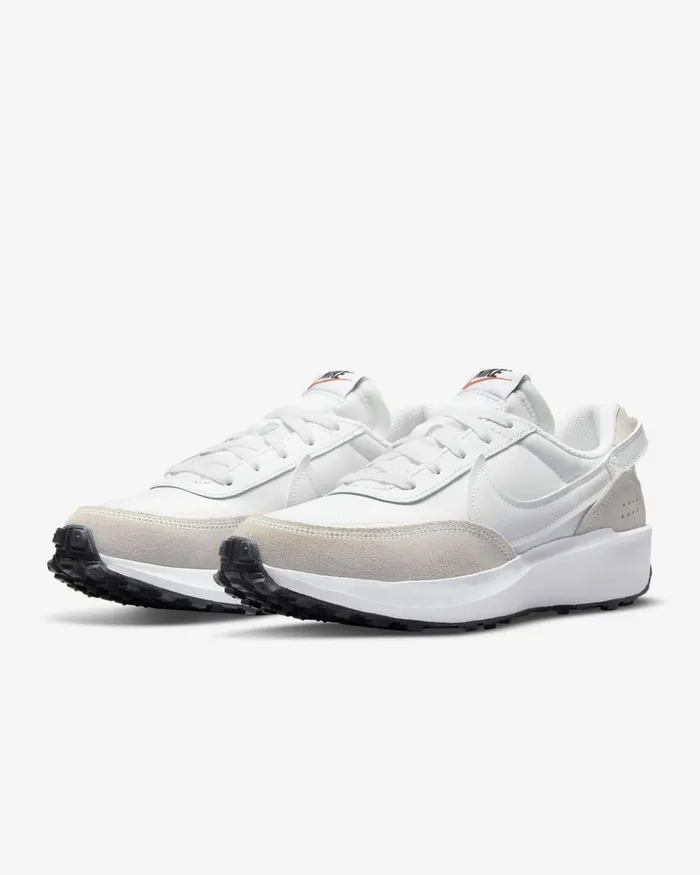 Women Nike All Shoes Waffle Debut Whiteblackorangewhite