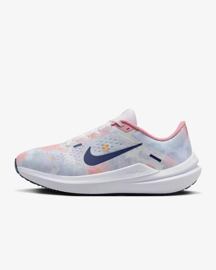 Women Nike All Shoes Winflo 10 Premium Pearl Pinkcoral Chalkwhitemidnight Navy