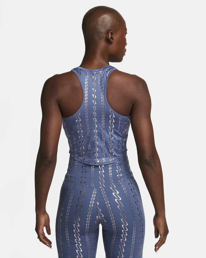 Women Nike All Sports DriFIT One Diffused Bluephoton Dust
