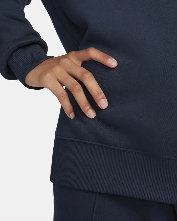 Women Nike Hoodies And Sweatshirts Sportswear Phoenix Fleece Obsidian