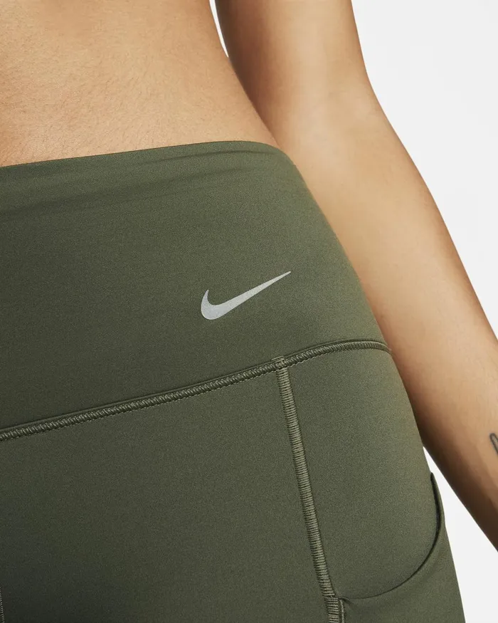 Women Nike Leggings Go Cargo Khakiblack
