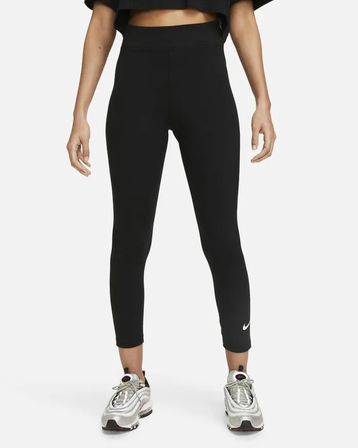 Women Nike Leggings Sportswear Classics Blacksail