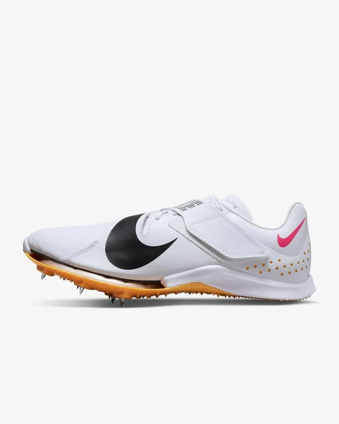 Women Nike Running Air Zoom LJ Elite Whitelaser Orangehyper Pinkblack