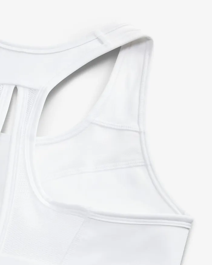 Women Nike Sports Bras Swoosh High Support Whitewhiteblack