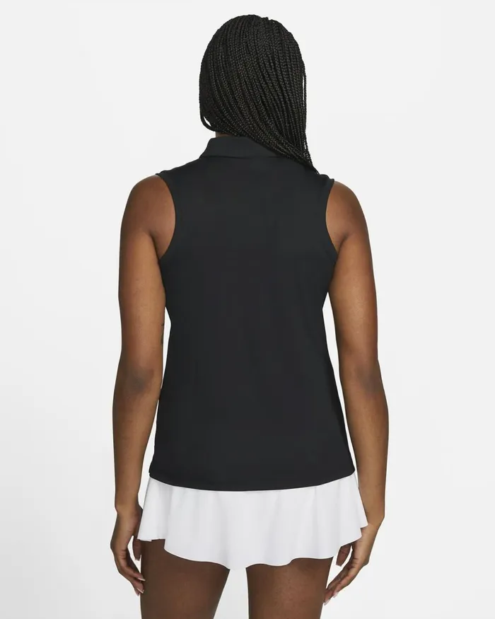 Women Nike Tops And TShirts DriFIT Victory Blackwhite