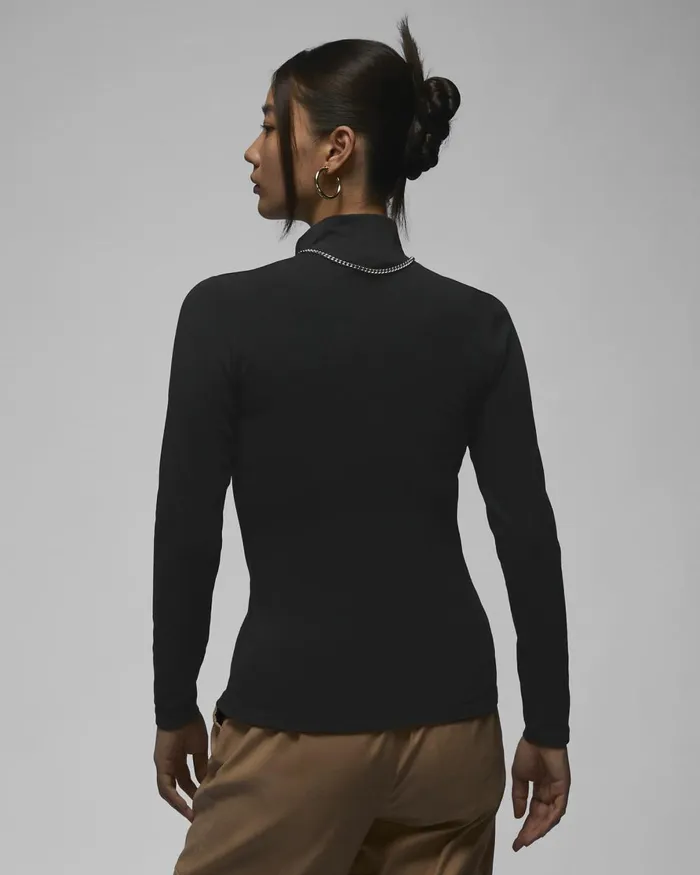 Women Nike Tops And TShirts Jordan Black