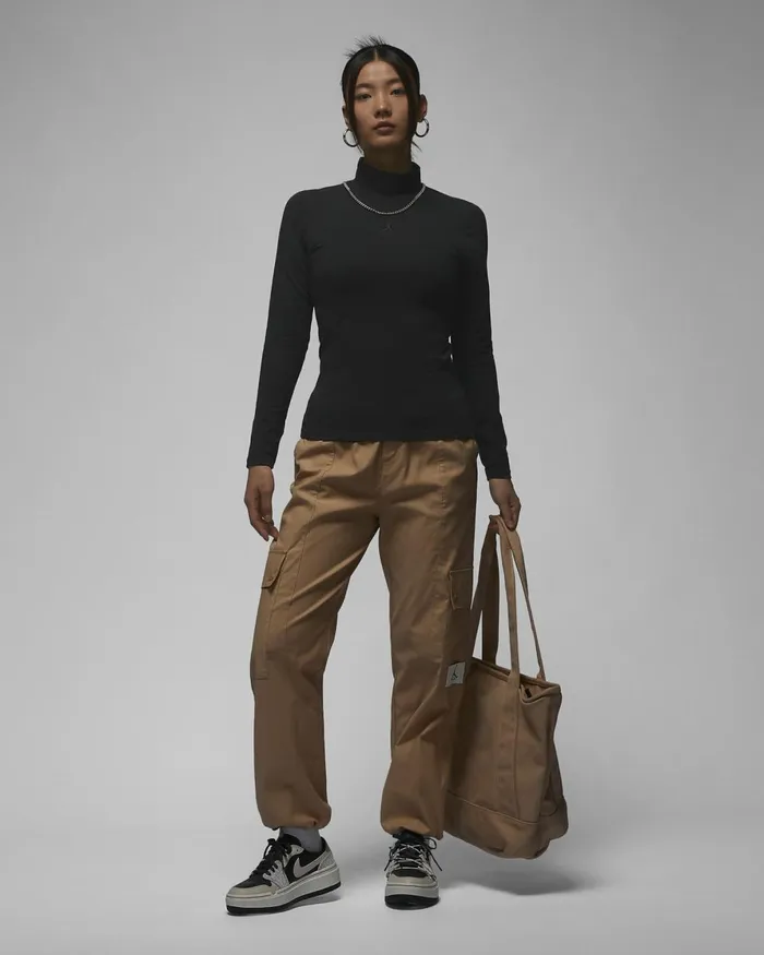 Women Nike Tops And TShirts Jordan Black