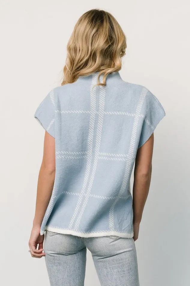 Women Nola Sweater Top Light Blue Baltic Born Sweaters Women Nola Sweater Top Light Blue Baltic Born Sweaters