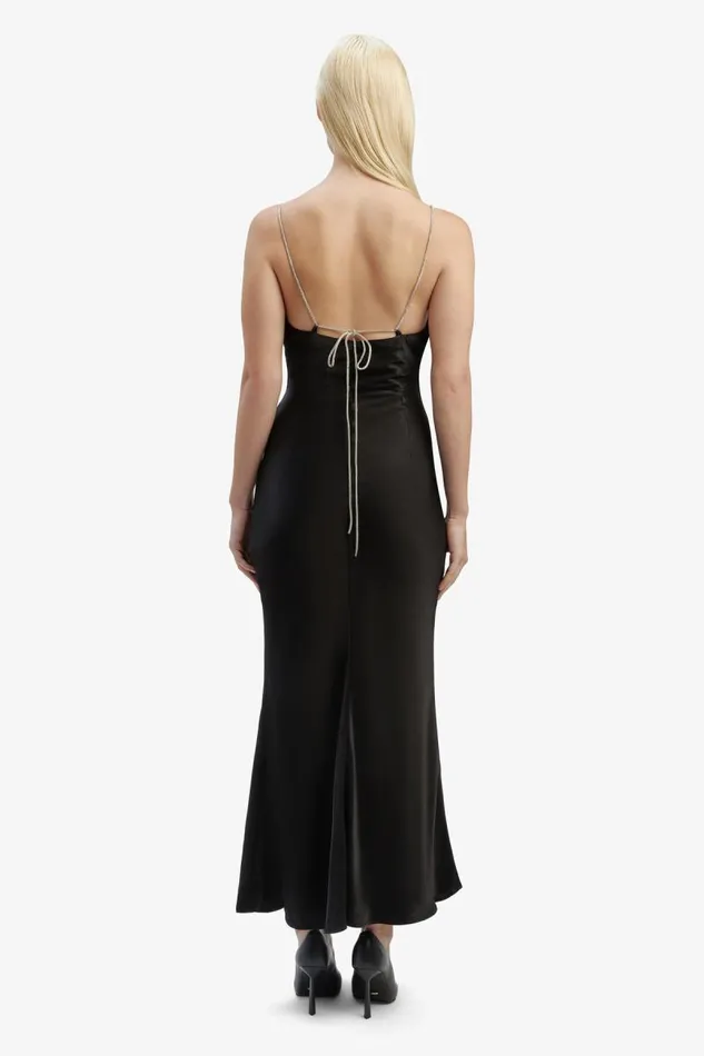 Women Occasion Dresses Bardot Lili Midi Dress In Black Black