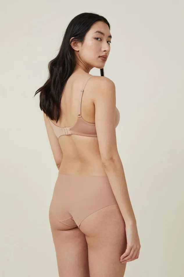 Women Panties Cotton On The Invisible Boyleg Brief Maple Sugar
