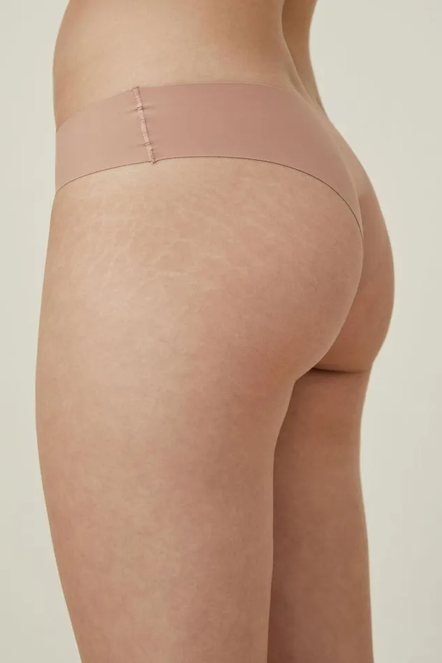 Women Panties Cotton On The Invisible Cheeky Brief Maple Sugar