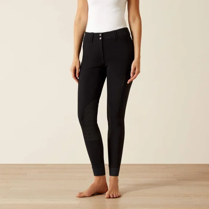 Women Pants and Shorts Ariat Tri Factor Grip Knee Patch Breech Black