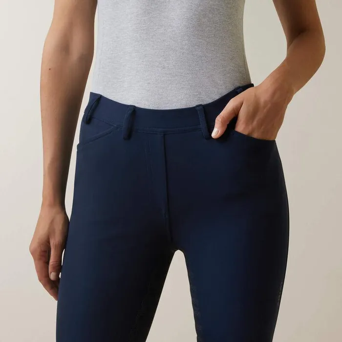 Women Pants and Shorts Ariat Tri Factor PullOn Full Seat Breech Navy