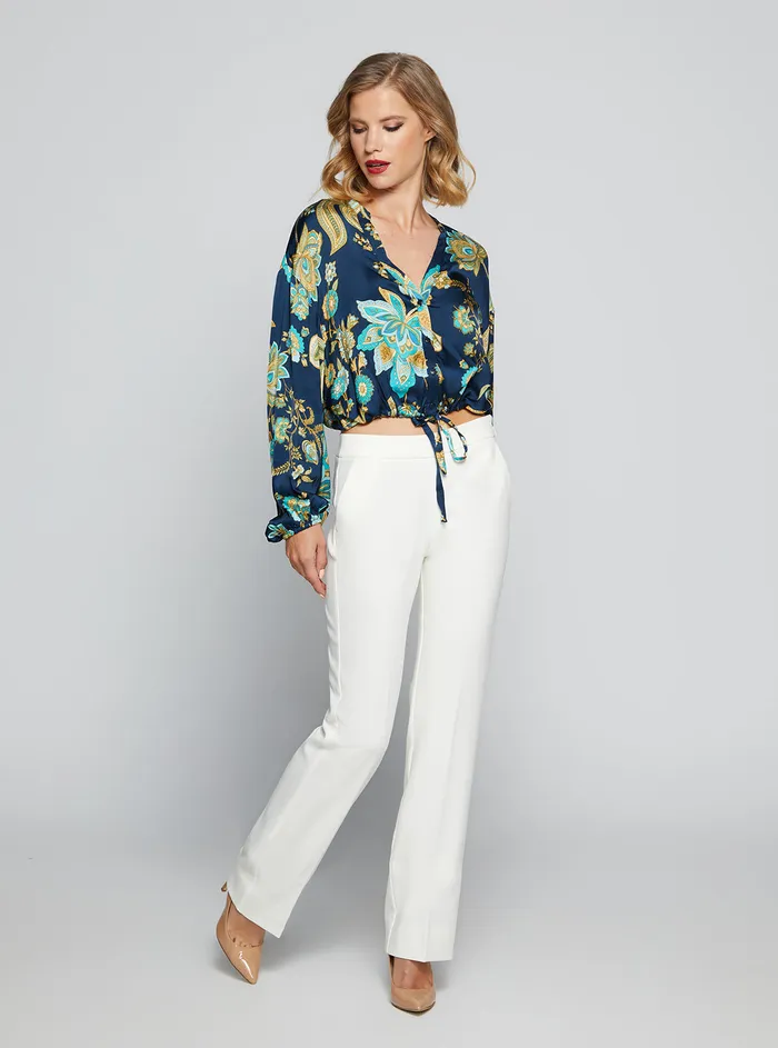Women Pants GUESS Marciano White Sally Pants Women Pants GUESS Marciano White Sally Pants