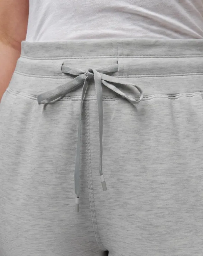 Women Pants TravisMathew SKYLOFT SOFT JOGGER Heather Light Grey