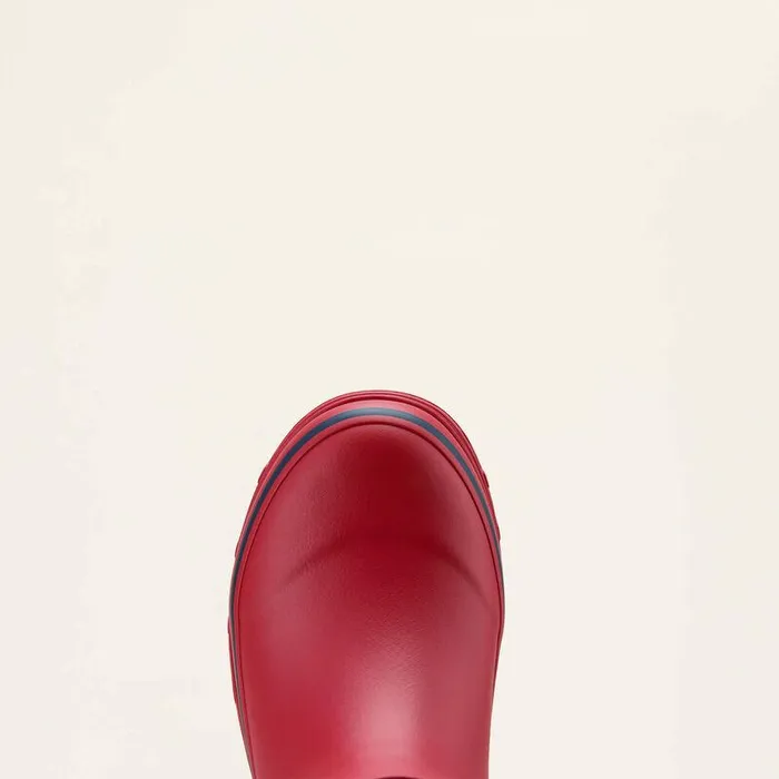 Women Rain Boots Ariat Kelmarsh Mid Rubber Boot Team Rednavy