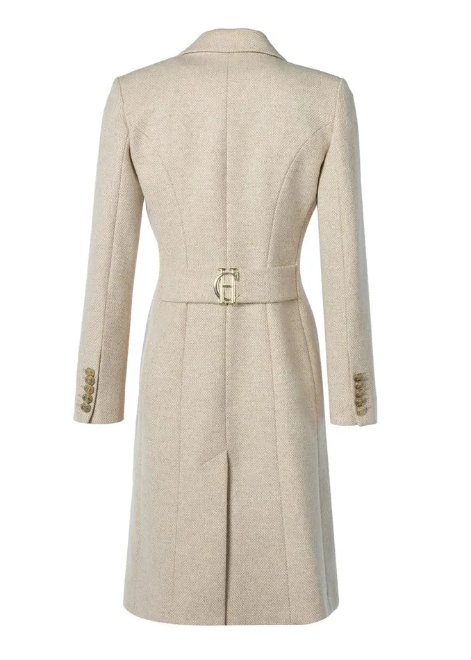 Women Regency Coat Biscuit Holland Cooper Tailoring