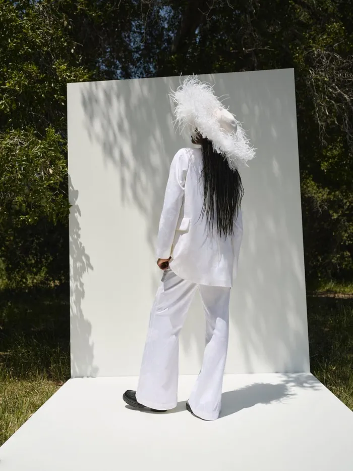 Women Ruth WideLeg Pant White For Love and Lemons Bottoms Women Ruth WideLeg Pant White For Love and Lemons Bottoms