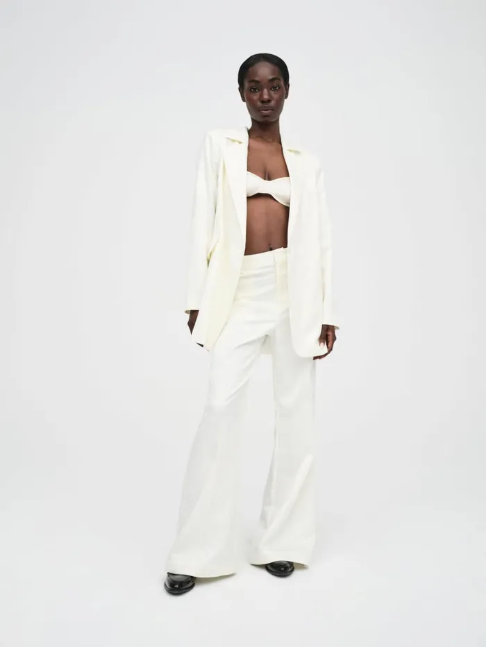 Women Ruth WideLeg Pant White For Love and Lemons Bottoms Women Ruth WideLeg Pant White For Love and Lemons Bottoms
