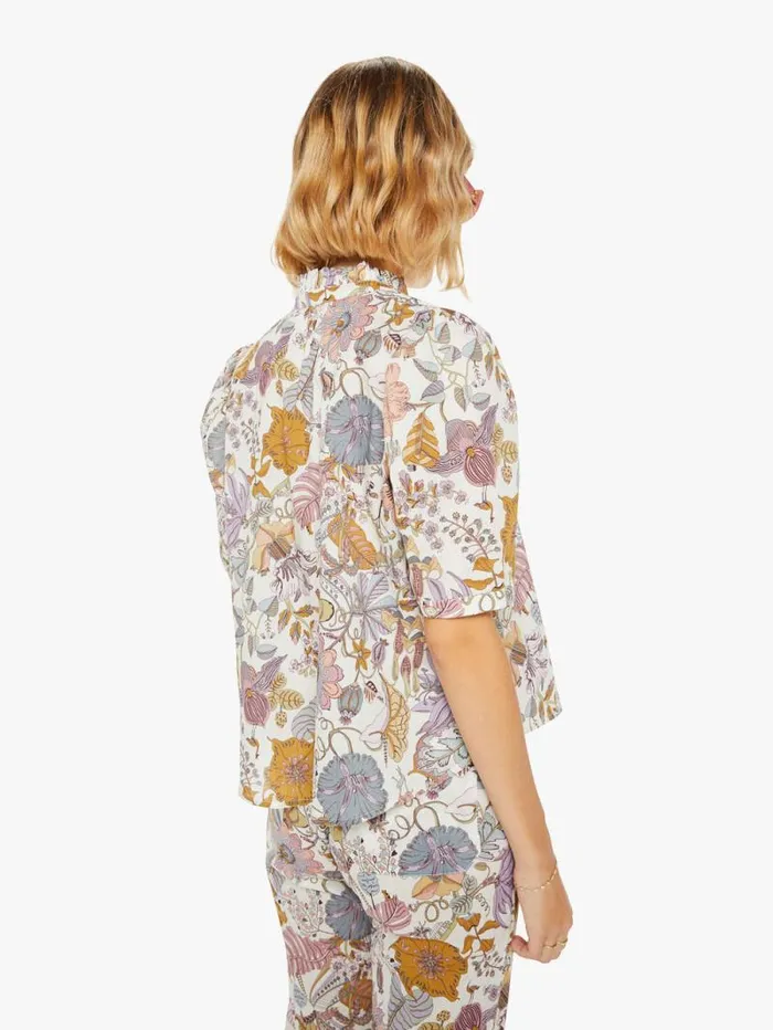 Women Shirts Mother Denim Winnie Shirt Lavender Eden