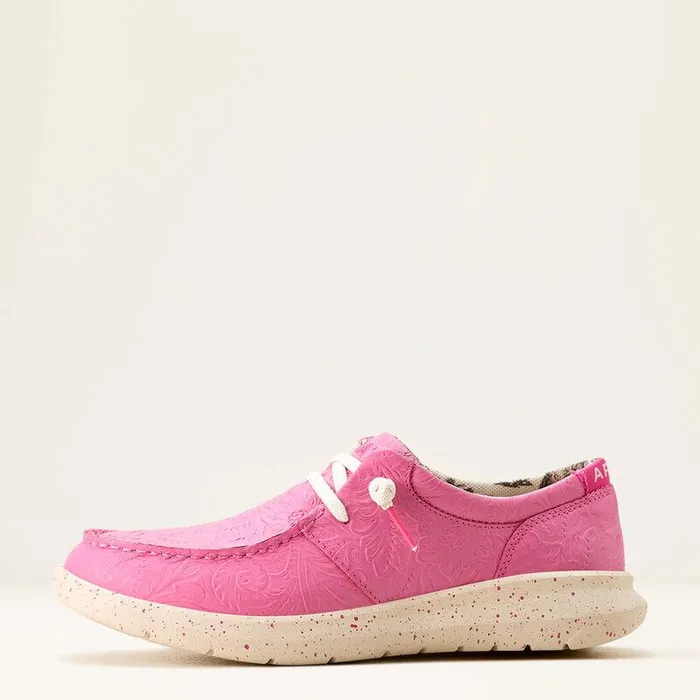 Women Shoes and Sneakers Ariat Hilo Shoe Hot Pink Floral Emboss Women Shoes and Sneakers Ariat Hilo Shoe Hot Pink Floral Emboss
