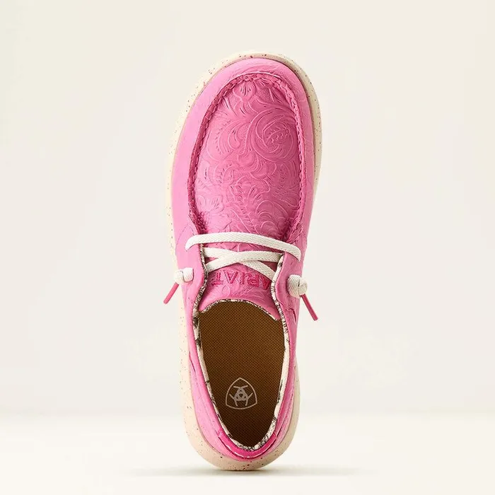 Women Shoes and Sneakers Ariat Hilo Shoe Hot Pink Floral Emboss Women Shoes and Sneakers Ariat Hilo Shoe Hot Pink Floral Emboss