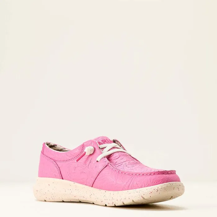 Women Shoes and Sneakers Ariat Hilo Shoe Hot Pink Floral Emboss Women Shoes and Sneakers Ariat Hilo Shoe Hot Pink Floral Emboss