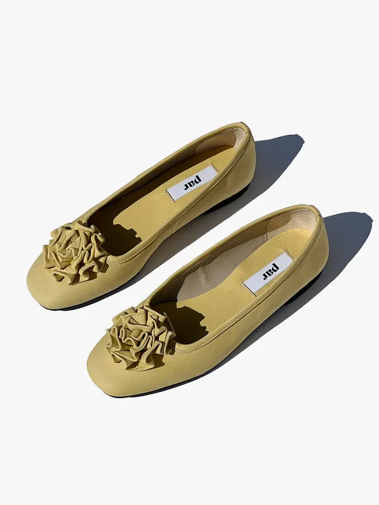 Women Shoes Lisa Says Gah Marsha Rosette Slipper Lemon Women Shoes Lisa Says Gah Marsha Rosette Slipper Lemon