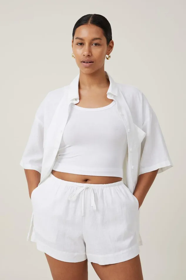 Women Shorts Cotton On Haven Short White